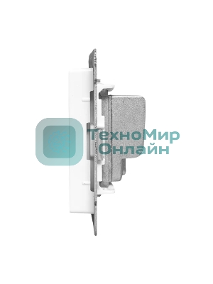 Механизм розетки TV EKF UP1-SOW-TV-3 оконечная, белый Эпика