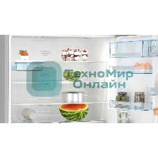 Холодильник Bosch KGN86AI32U серебристый двухкамерный 479/140л морозилка снизу