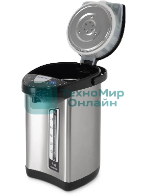 Термопот Starwind STP5741 5 л, 800 Вт, серебристый/черный