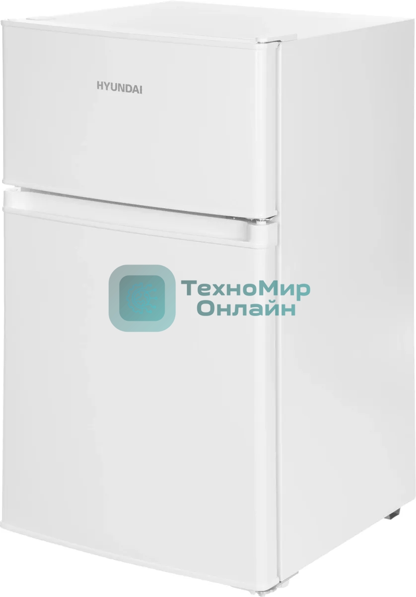 Холодильник Hyundai CT10021H белый двухкамерный 60/25л морозилка сверху