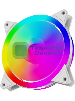 Вентилятор для корпуса Bloody BD-CF120ARGb4 ARGb белый, 120 мм, 1600 об/мин, 26 дБ, 4 pin