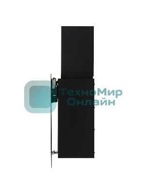 Вытяжка кухонная вертикальная Krona AURA 600 FRAME BLACK S черный с прозрачным кантом