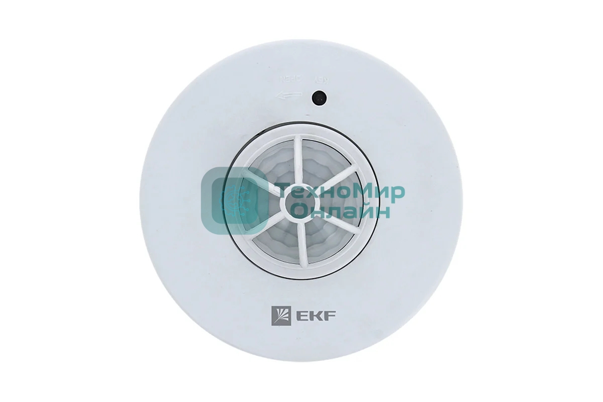 Датчик движения EKF MS-28A PROxima (dd-ms-28A) ИК потолочный 1200 Вт 360 гр. до 8 м IP20