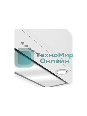 Вытяжка встраиваемая Elikor Cube 90П-1000-Э4Д белый, 90 см, 1000 куб. м/ч, 69 дБ