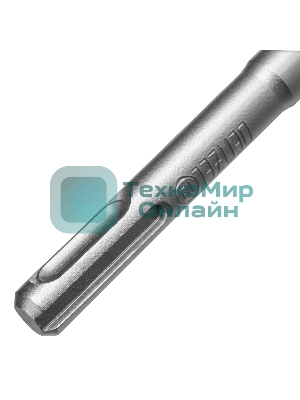 Бур по бетону Denzel цельная крестовая пластина, 12x215 мм, SDS PLUS