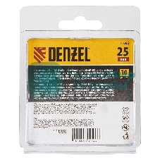 Набор бит торсионных Denzel PZ1x25 мм, лазерная обработка шлица, сталь S2, 10 шт.