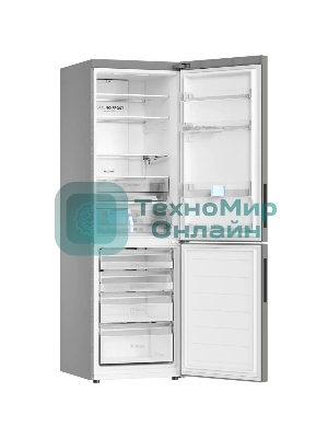 Холодильник Haier C2F619CFU1 серебристый двухкамерный 256/108л морозилка снизу, No Frost