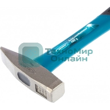 Молоток слесарный Gross 10274 400 г, квадратный боек, фибергласовая обрезиненная рукоятка