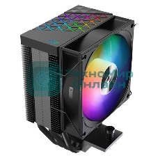 Кулер PCCooler R400 ARGb черный 92мм алюминий+медь 2200r m 30db 4-pin 180W 133мм