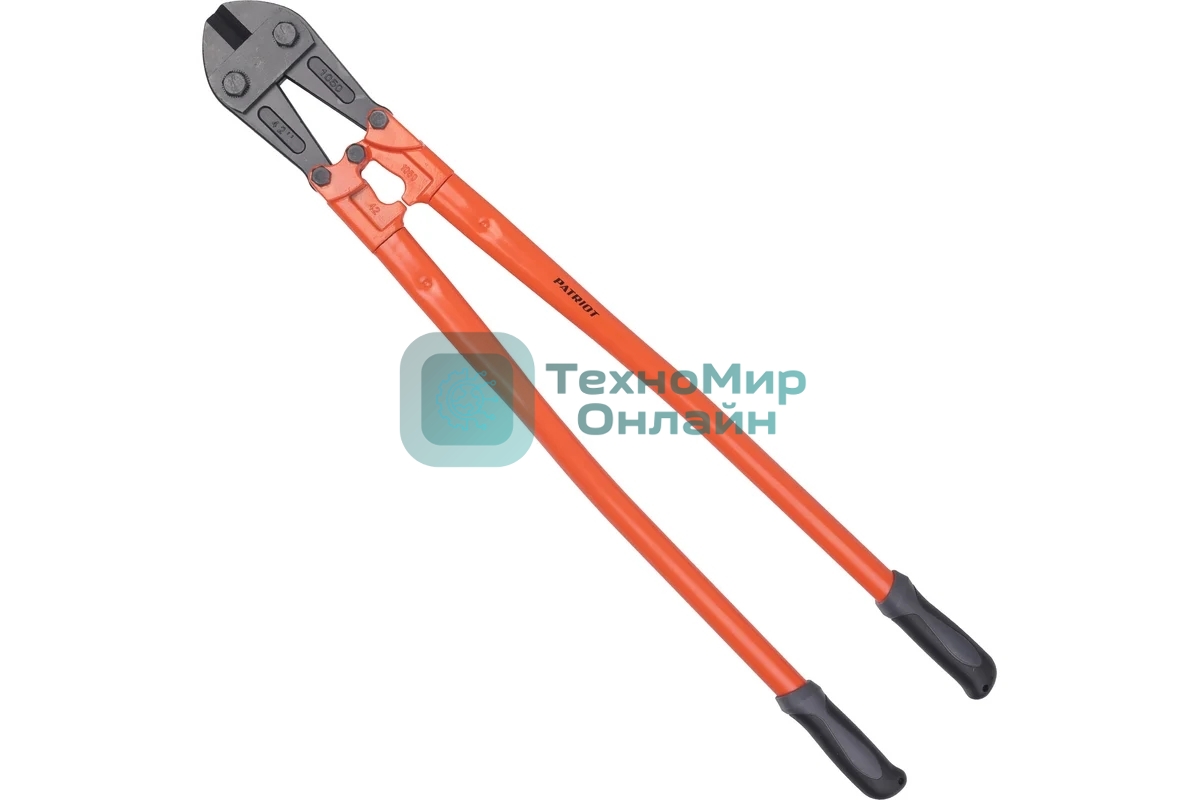 Болторез Patriot CMP-1067 мм, Cr-Mo, 2компонент. прорезиненные рукоятки, 40HRC, d 14-19мм, индивид.коробка, 1067 мм (42