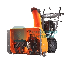 Снегоуборщик PATRIOT PRO 11 KX (коммунально-хозяйственный); 11 л.с., усиленный редуктор, безвоздушные колеса WE3, антиадгезионное покрытие ковша и желоба.