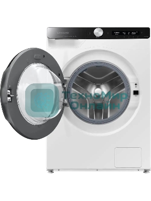 Стиральная машина Samsung WW80AG6S28AELP белый, загрузка фронтальная 8 кг, 1200 об/мин, класс: A+++