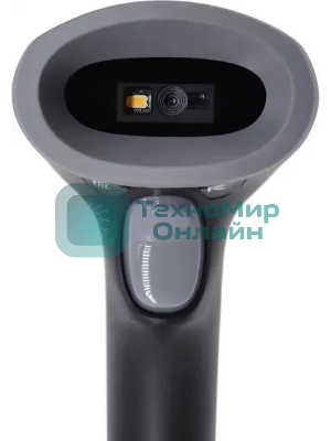 Сканер штрих-кода ручной Mertech 1300 P2D 1D/2D имидж, проводной, 100 скан/сек, USB-HID; USB-COM - эмуляция, черный