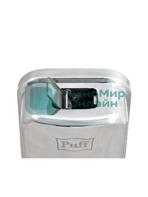 Дозатор для жидкого мыла из нерж. стали Puff-8608, хром, 800 мл, глянцевый, 19х12х12 см