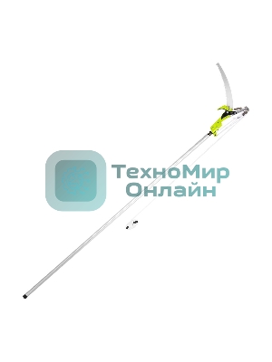 Выдвижная шестопильная пила и секатор Deli DL580512, 4 шкива, сталь SK5, длина лезвия 290 мм, телескопическая рукоятка