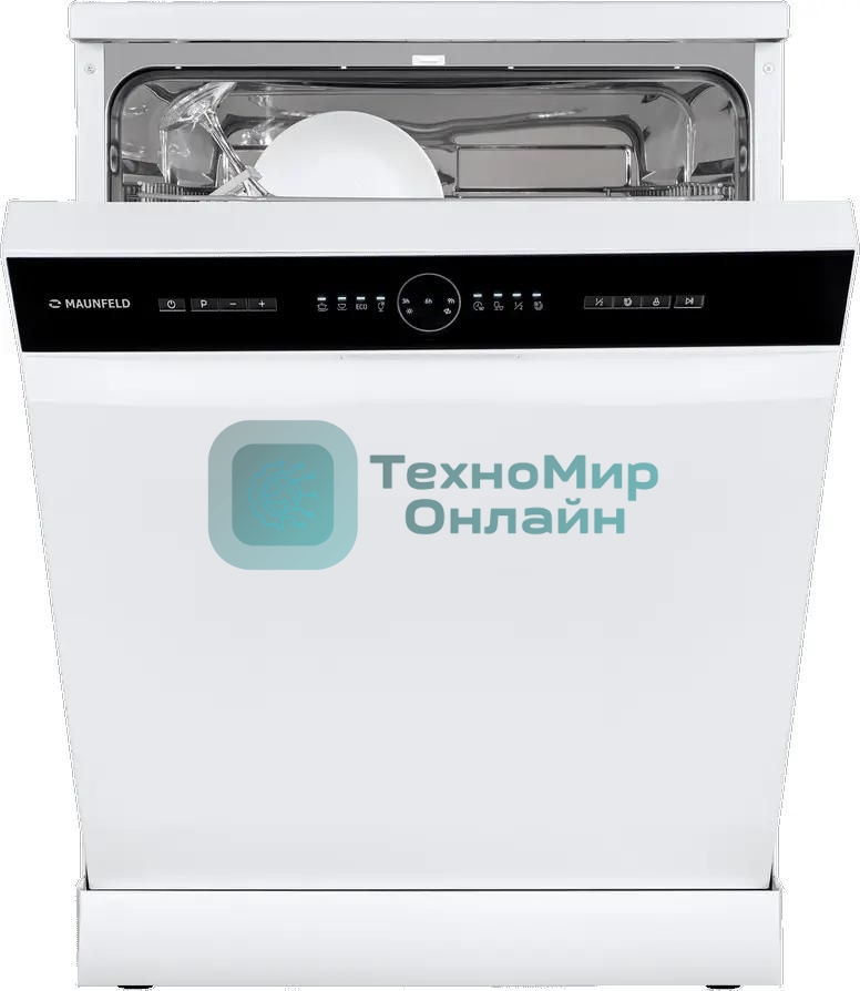 Посудомоечная машина Maunfeld MWF60121W, белый, 59.8 см, 12 компл., 47 дБ, класс A++