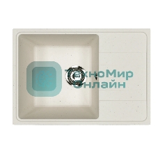Мойка кухонная PRACTIK PR-M 600-001 белый камень