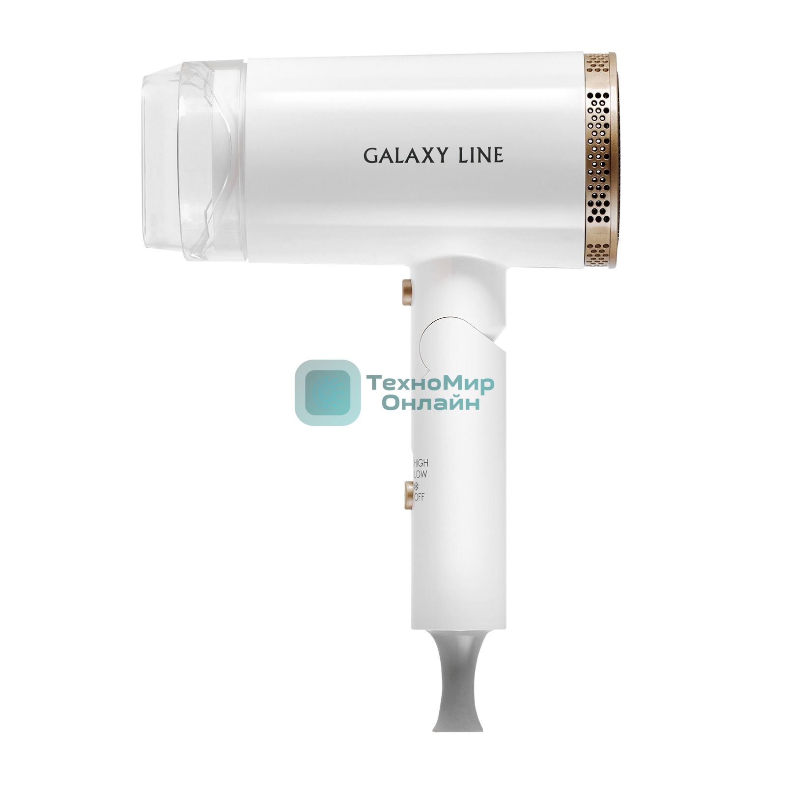 Фен Galaxy Line GL 4353 белый, 2200 Вт