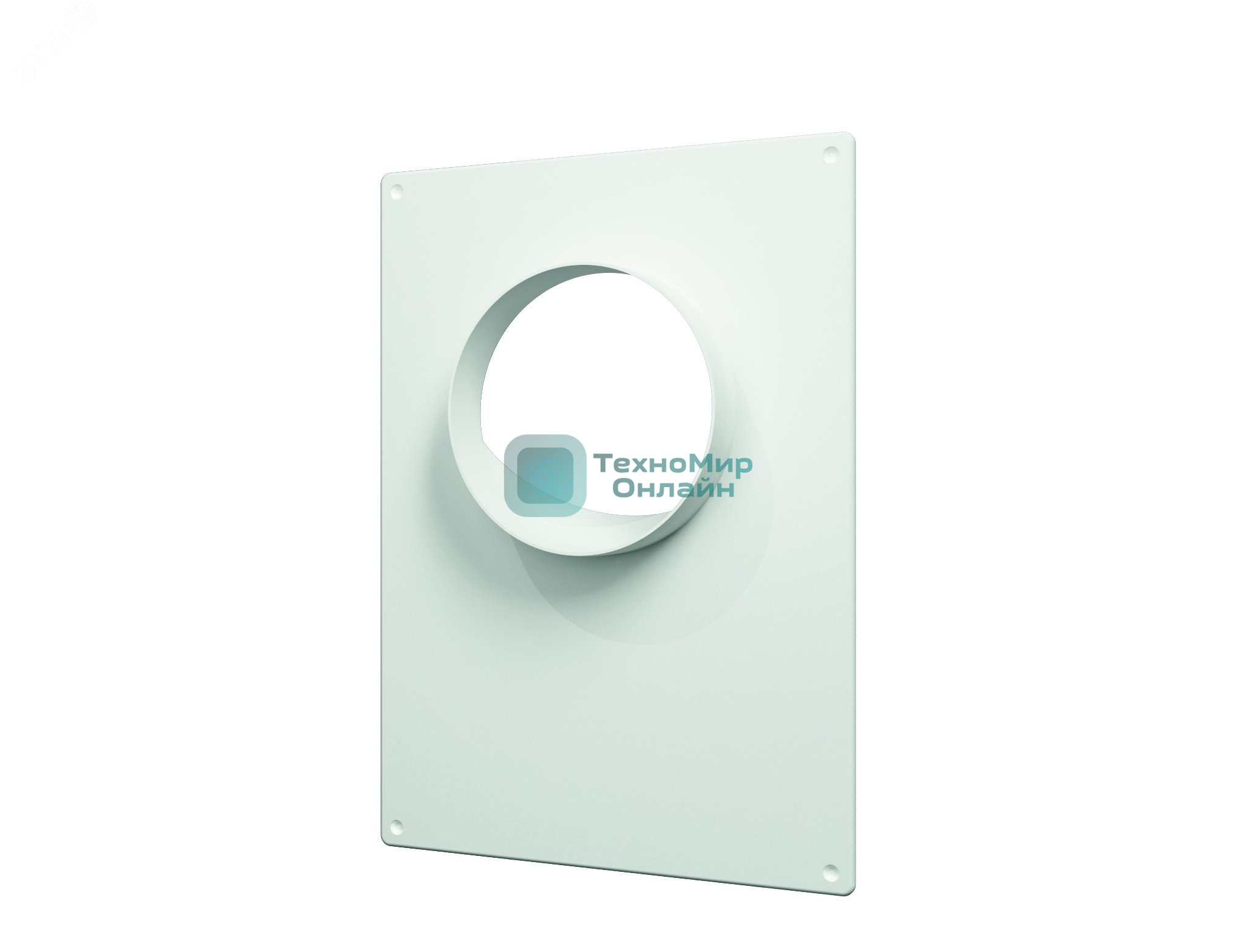 Площадка торцевая пластиковая ERA 180х250 фланец D130 130ПТП