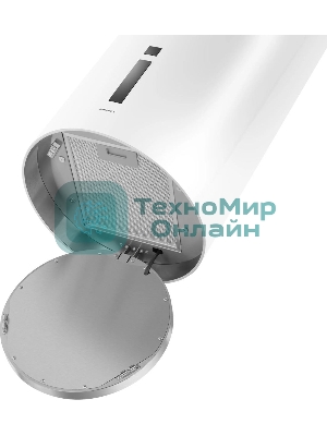 Вытяжка островная Maunfeld Lee Isla 39 белый, 38 см, 1000 куб. м/ч, 52 дБ (sensor)