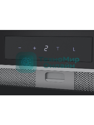 Вытяжка встраиваемая Maunfeld Fantasy Light 60 черная, 59.7 см, 800 куб. м/ч, 52 дБ