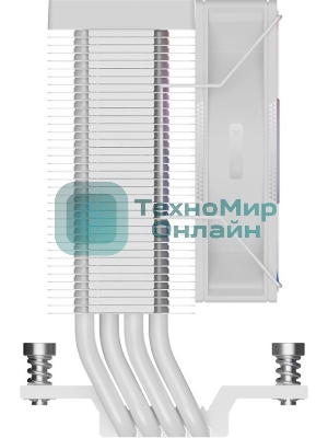 Устройство охлаждения (кулер) PcCooler R400 ARGB Soc-AM5/AM4/1200/1700/1851 белый 4-pin Al+Cu 180W Ret (R400-WHAWYX-US)