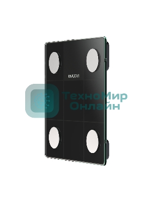 Весы напольные Maxvi BS101 черный