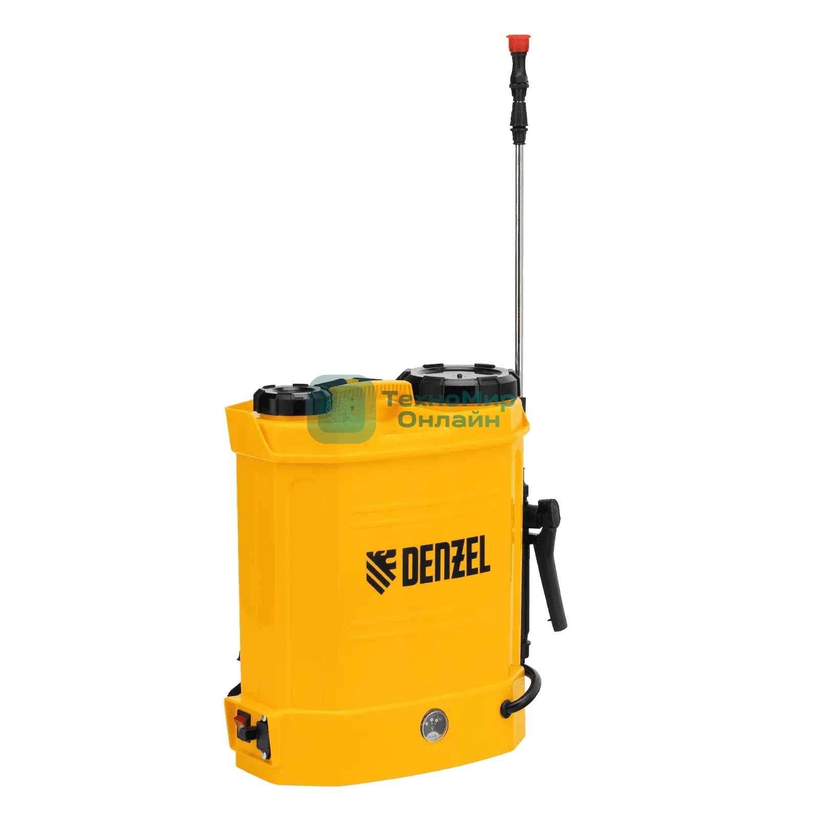 Опрыскиватель ранцевый аккумуляторный Denzel D-12LA, 12 л, щелочной акк., 12 В, 8 А·ч