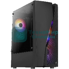 Компьютерный корпус Aerocool/Formula Wave-G-BK-v2 черный без БП mATX 3x120mm 1xUSB2.0 2xUSB3.0 audio