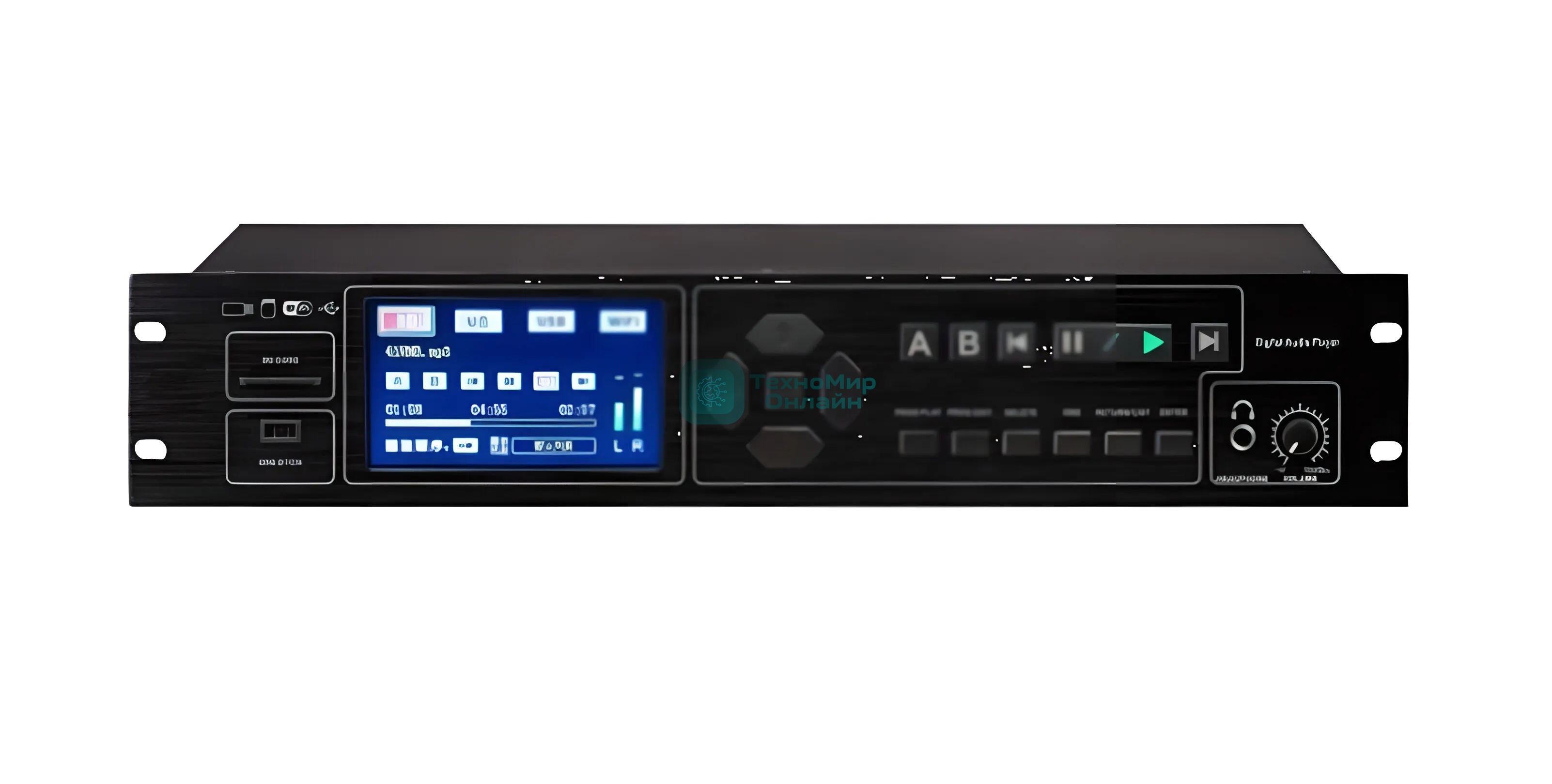 Плеер ITC TS-D5500 цифровой медиаплеер (lossless), SD/WIFI/USB, APE,FLAC,WAV,WMA,MP3, 24bit/96KHz, вых. XLR (balance), RCA (unbalance), optical 2U, 19