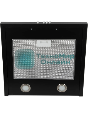 Вытяжка каминная Elikor Вента 50П-430-К3Д черный, 50 см, 430 куб. м/ч, 60 дБ