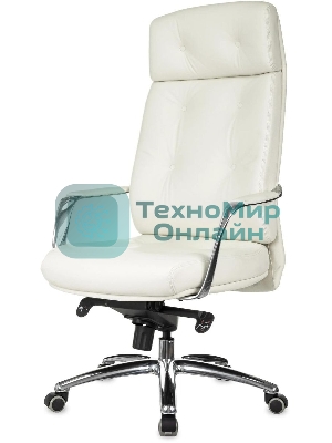 Кресло Бюрократ DAO/WHITE белый, кожа