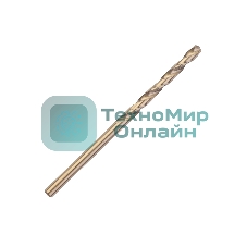 Сверло PATRIOT EXPERT по металлу, Р6М5К5, 3,0 мм, 2шт в блистере