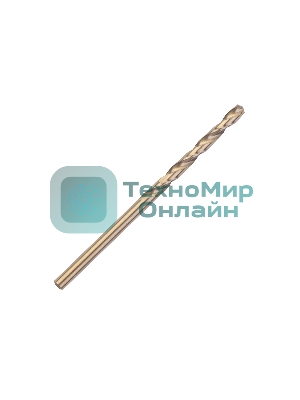 Сверло PATRIOT EXPERT по металлу, Р6М5К5, 3,0 мм, 2шт в блистере