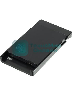 Внешний корпус для HDD AgeStar 3UB2P3 SATA III пластик черный 2.5