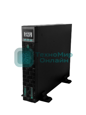 Источник бесперебойного питания Systeme Electric Smart-Save Online SRTSE 2 поколения 3000 ВА/Вт, 2U, 8 C13+1 C19, USB, RS-232, сухие контакты