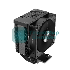 Кулер PCCooler R400 черный 92мм алюминий+медь 2200rpm 30db 4-pin 180W 133мм