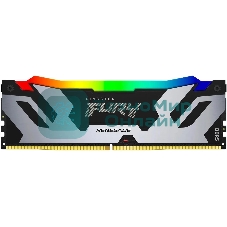 Оперативная память Kingston Fury Renegade RGB, DDR5, 24GB (1x24 GB), 7200 MHz, CL38, радиатор, RGB, серебристый