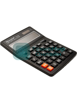 Калькулятор настольный Silwerhof SH-444 черный 12-разр.