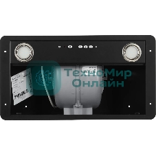 Вытяжка встраиваемая Elikor Flat 52П-650-К3Д черный, 52 см, 650 куб. м/ч, 60 дБ