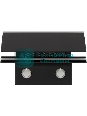 Вытяжка наклонная Krona Irma A 600 черный/серебристый, 60 см, 1300 куб. м/ч, 65 дБ