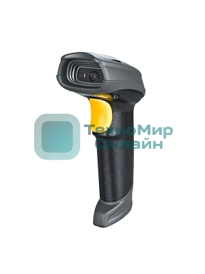 Сканер штрих-кода ручной Mindeo MD6600AT-SR 2D имидж, проводной, 100 скан/сек, USB с автосенсорной подставкой, черный