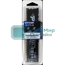 Оперативная память Patriot Signature Premium, DDR4, 16GB (1x16GB), 2666 MHz, CL19, с радиатором, чёрный
