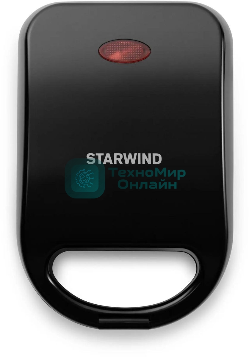 Сэндвичница Starwind SSW2142 600Вт черный/черный
