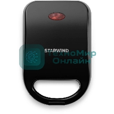 Сэндвичница Starwind SSW2142 600Вт черный/черный