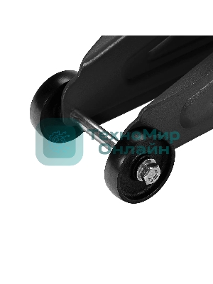 Домкрат гидравлический подкатной с фиксатором Denzel, 2 т, 130-330 мм