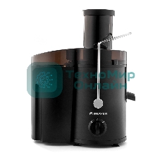 Соковыжималка BRAYER BR1702 центробежная, 500 Вт, 2 скор,рез.для сока 0,5л, рез для мякоти 1,6 л