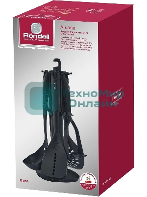 Набор аксессуаров Rondell Arcane RD-1859 черный наб.:5 предм.