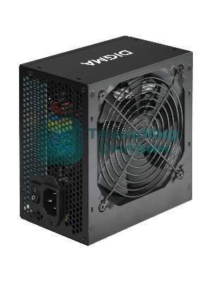 Блок питания Digma DPSU-600W-WH RTL, 600Вт, 80 PLUS, 120мм, черный