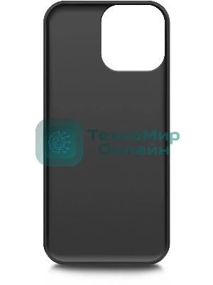 Чехол (клип-кейс) BoraSCO Silicone Case для Apple iPhone 13 Pro Max черный (матовый)